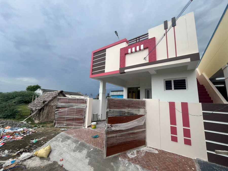 1200 Sqft Plot Size / 1050 Sqft Built Area / North Facing / 2 Bedrooms / 62 Lakhs - Negotiable / Pudukkottai Busstand 4 kilometres / HS 305