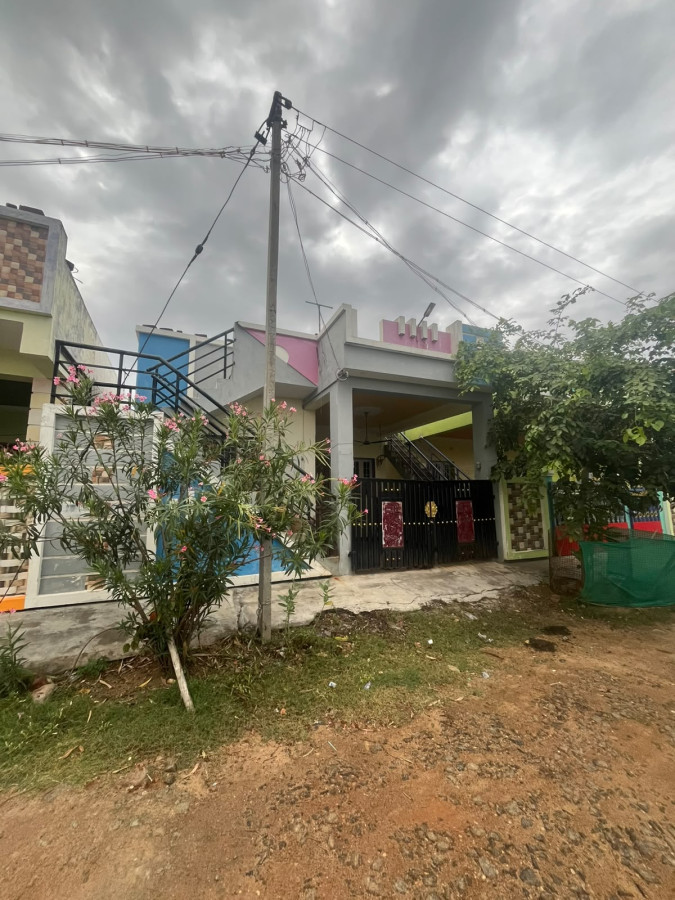 1500 Sqft Plot Size / 1200 Sqft  Built Area / East Facing / 2 Bedrooms, Hall, Kitchen / 4 Years Old / Resale House / 63 Lakhs - Negotiable / Malaiyeedu Pudukkottai / HS 293