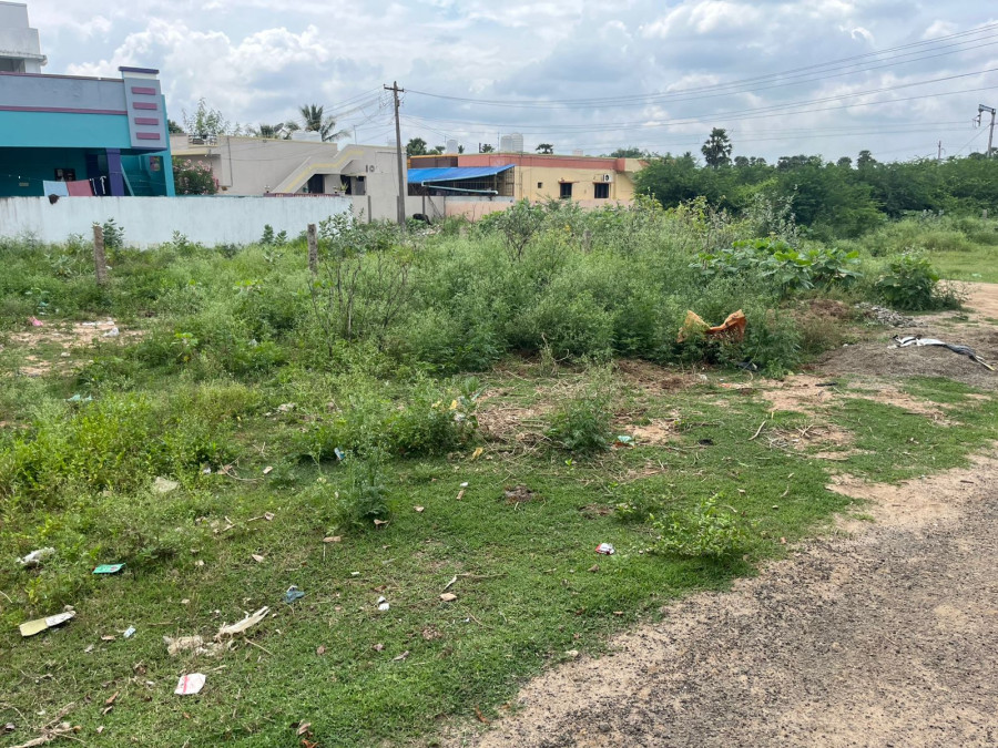 2100 Sqft size Corner North West - basil nagar maalaiyeedu residencial plotforsale pudukkottai