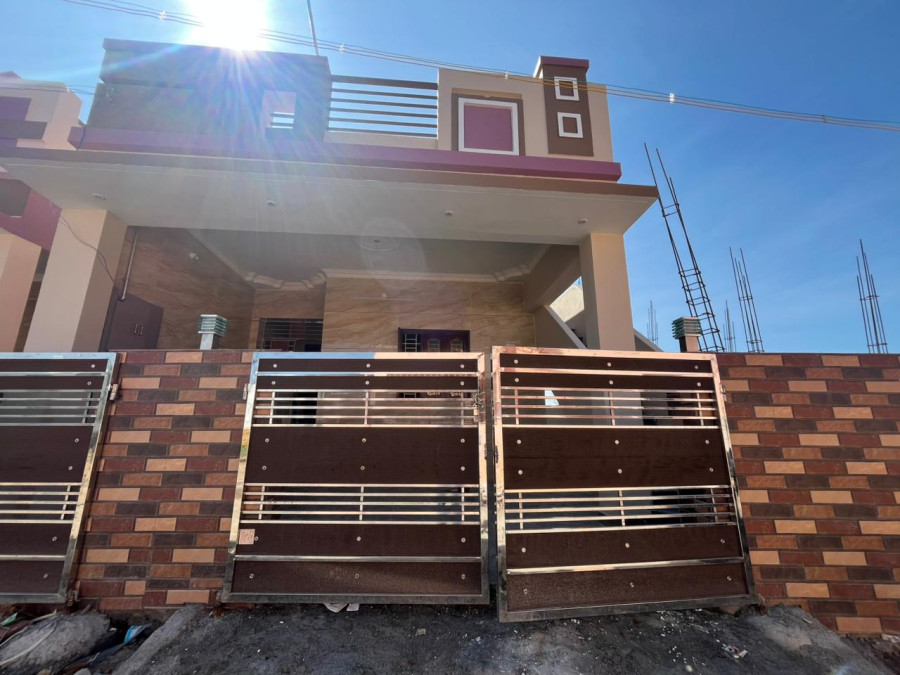 1230 Sqft Plot Size/ 1100 Sqft Area / West Facing / 2 Bedrooms  2 Bathrooms/ Carparking/ Fully Interior Works/ Malaiyeedu Pudukkottai/  65 Lakhs Negotiable / ID  HS 217